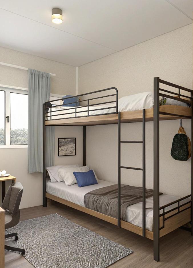Apartamento 逢甲柏斯青年旅棧 Taichung Exterior foto