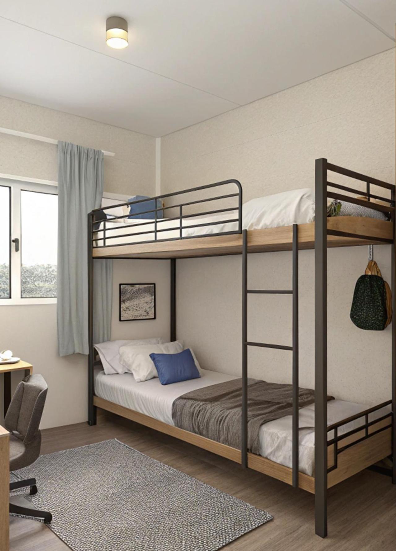 Apartamento 逢甲柏斯青年旅棧 Taichung Exterior foto